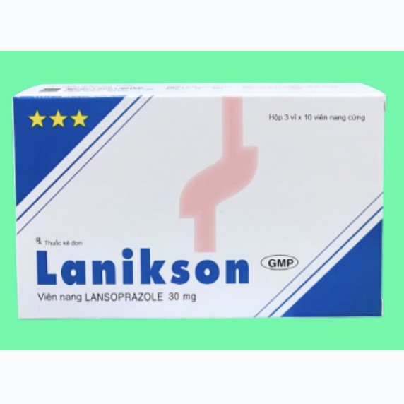 Lanikson 30mg điều trị trào ngược dạ dày