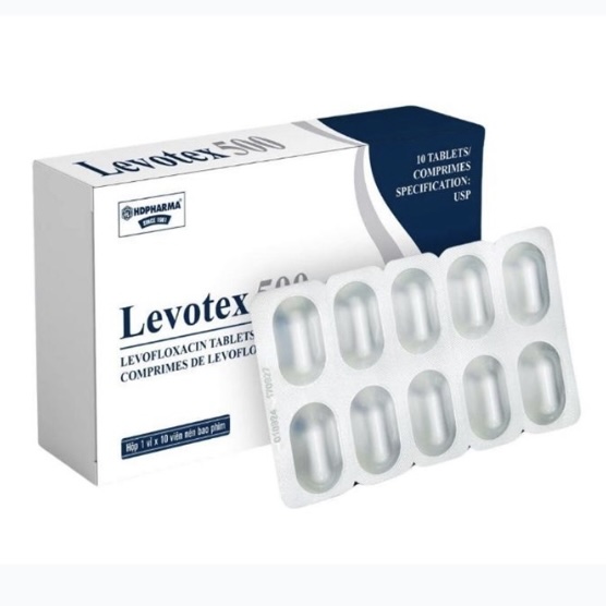 Levotex 500 điều trị nhiễm khuẩn