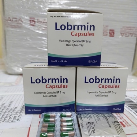 Lobrmin Capsules 2mg điều trị tiêu chảy