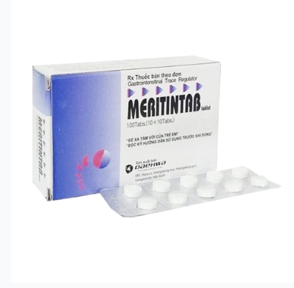 Meritintab tablet 100mg điều trị hội chứng ruột kích thích