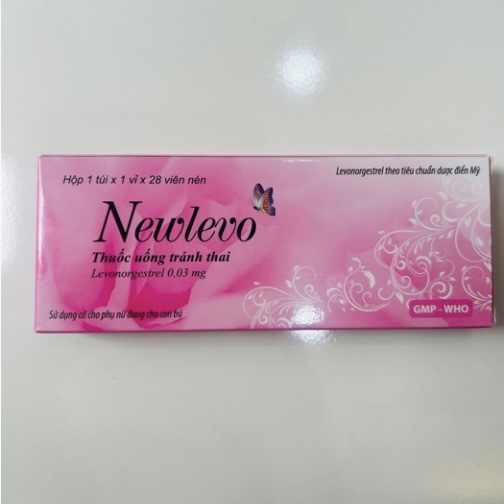 Thuốc uống tránh thai hằng ngày Newlevo hồng