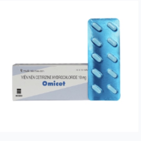 Thuốc chống dị ứng Omicet