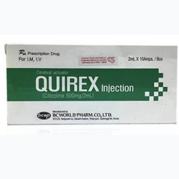 Quirex Injection điều trị đột quỵ não