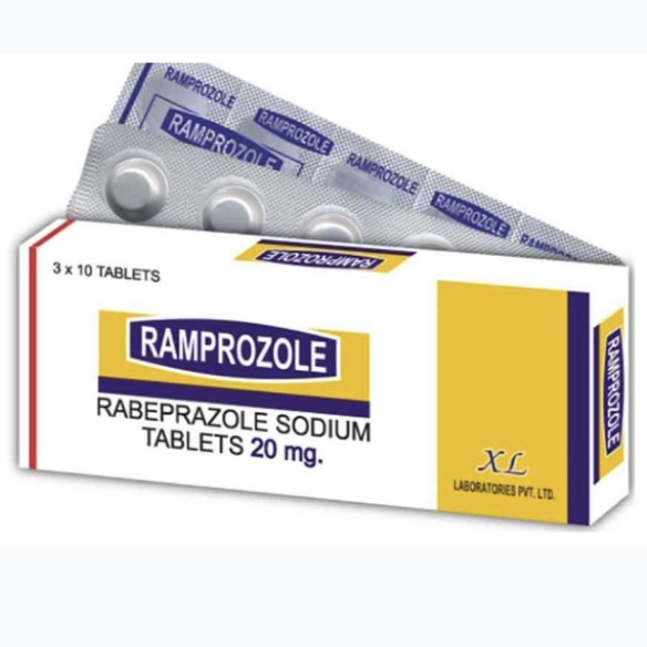 Ramprozole 20 mg điều trị viêm loét dạ dày