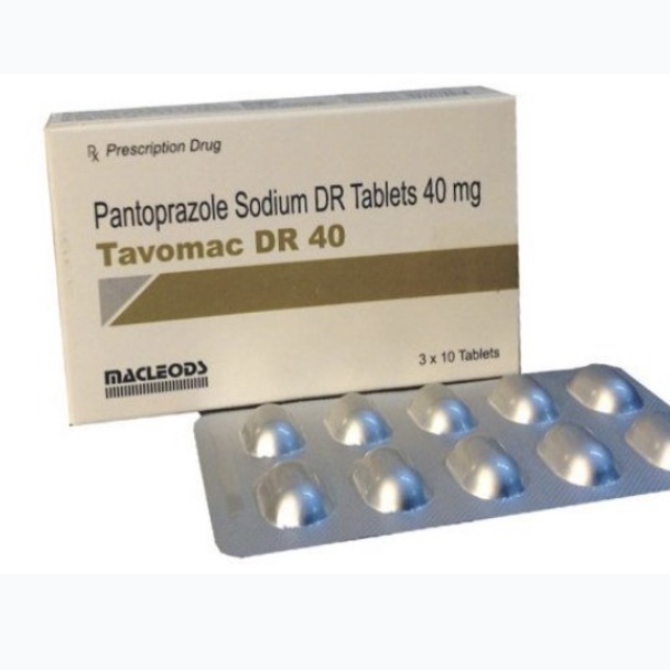 Tavomac DR 40 điều trị đau dạ dày