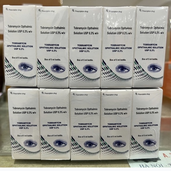Dung dịch nhỏ mắt Tobramycin Ophthalmic Solution USP 0.3% Makcur