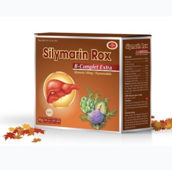 Silymarin Rox B-Complet Extra giúp tăng cường chức năng gan