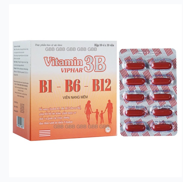 Viên bổ sung Vitamin 3B VIPHAR