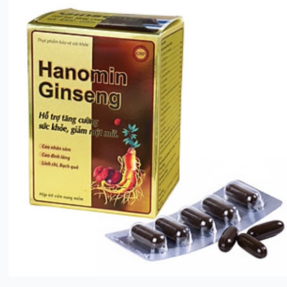 Viên uống tăng cường sức khoẻ Hanomin Ginseng
