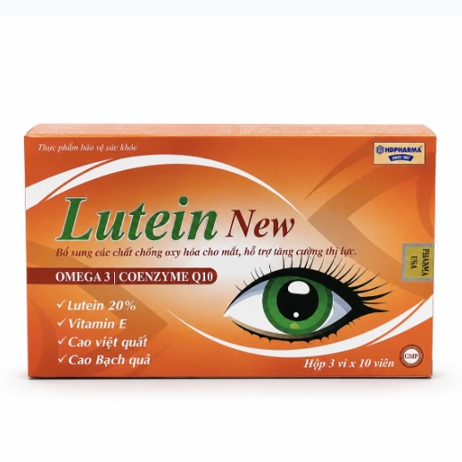 Lutein New hỗ trợ thị lực