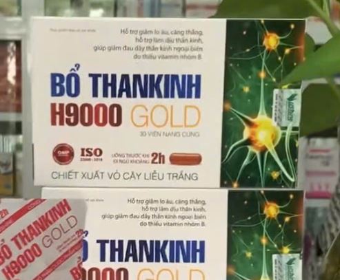 Bổ THANKINH H9000 Gold giúp an thần giảm lo âu