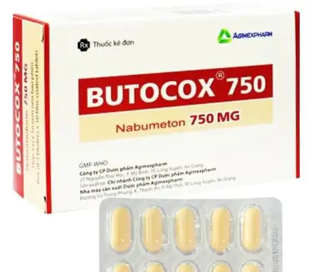 Butocox 750 Agimexpharm 3 vỉ x 10 viên – Điều trị triệu chứng thoái hóa khớp