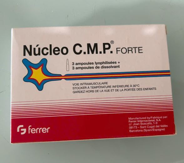 Núcleo C.M.P Forte (tiêm) – Hỗ trợ phục hồi tổn thương thần kinh, tăng cường dẫn truyền thần kinh
