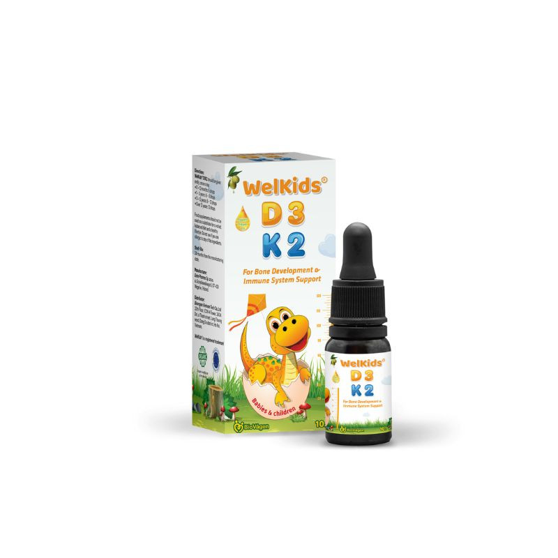 Vitamin D3 K2 Dầu Oliver BioGaia