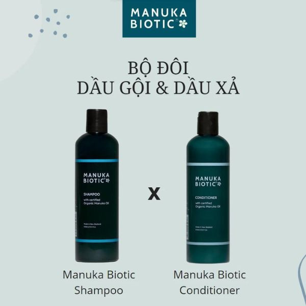 Bộ đôi gội xả Manuka Biotic cho da đầu nhạy cảm