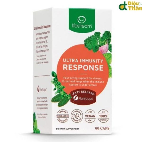 Lifestream Ultra Immunity Response – Viên uống kích hoạt hệ miễn dịch
