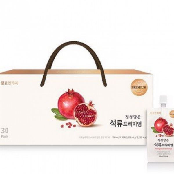 Hồng Sâm Lựu Ép Tươi Chunho Ncare Cho Nữ - 30 Gói