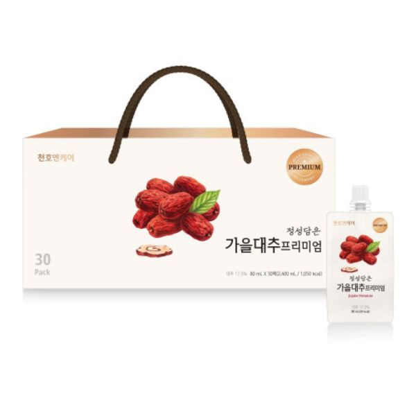 Hồng Sâm Táo Đỏ Thượng Hạng Chunho Ncare - 30 Gói/ Hộp