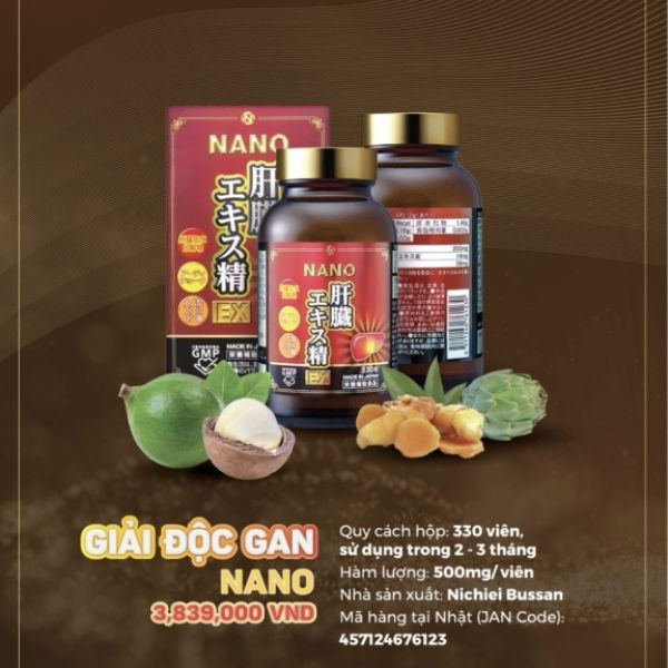 Giải Độc Gan Nano