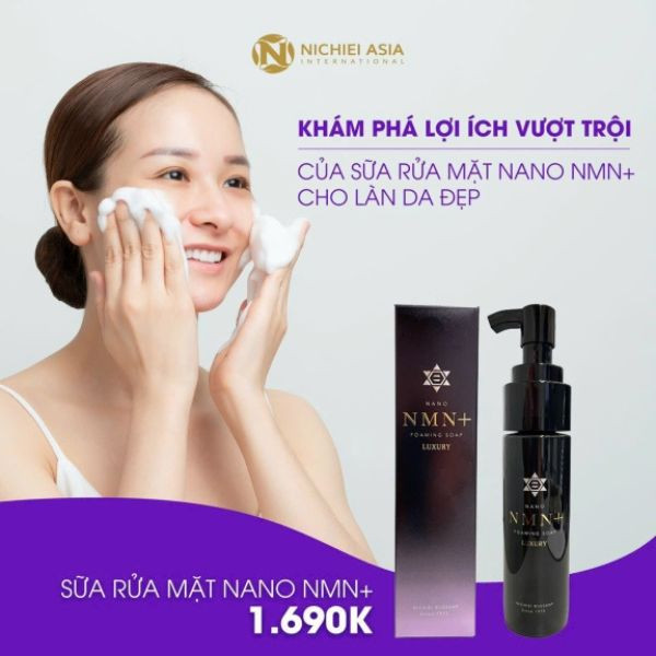 SỮA RỬA MẶT NANO NMN+