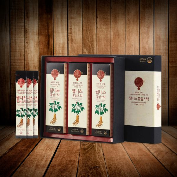 Nước Hồng Sâm Tăng Cường Sức Khỏe WELLNESS – CK – Korean Red Ginseng Extract Stick