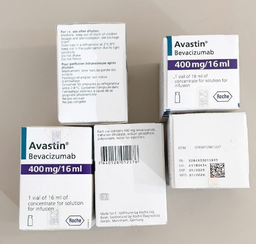 Dung dịch Avastin 400mg/16ml Roche điều trị ung thư đại, trực tràng di căn