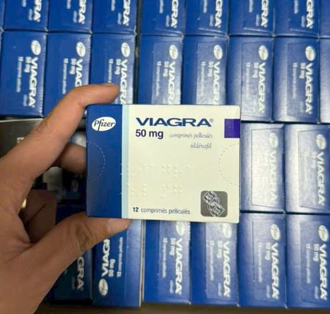 Viagra 50mg trị rối loạn cương dương (1 vỉ x 4 viên)