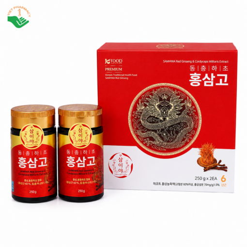 Cao hồng sâm đông trùng hạ thảo SAMiya