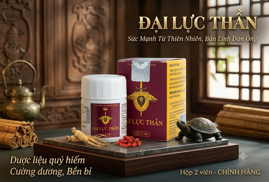 Thực phẩm bảo vệ sức khỏe Đại Lực Thần bồi bổ sinh lực nam