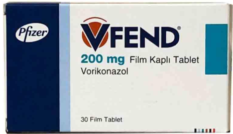 Thuốc Vfend 200mg điều trị nấm Candida