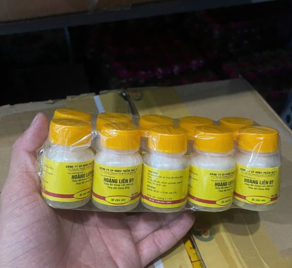 Berberin Bao Đường (  lọ 80 viên x lốc 10 lọ) hỗ trợ tiêu chảy rối loạn tiêu hoá