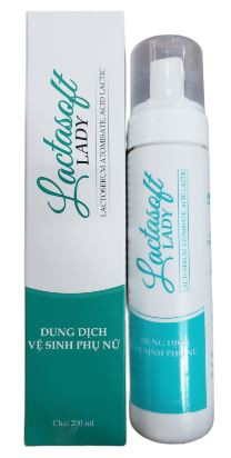 Dung Dịch Vệ Sinh Phụ Nữ Lactasoft Lady Phapharco (C/200ml)