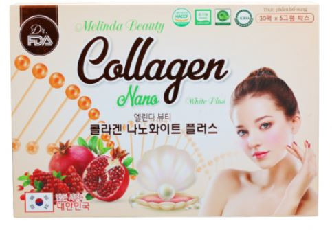 Thực phẩm chức năng Melinda Beauty Collagen Nano White Plus