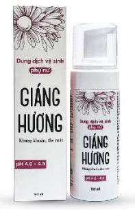 Dung dịch vệ sinh phụ nữ Giáng Hương bảo vệ vùng nhạy cảm, duy trì độ pH (150ml)