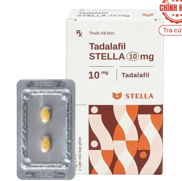 Tadalafil STELLA 5 mg điều trị rối loạn cương dương