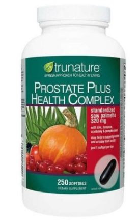 Viên uống hỗ trợ tuyến tiền liệt từ trunature Prostate Plus Health Complex