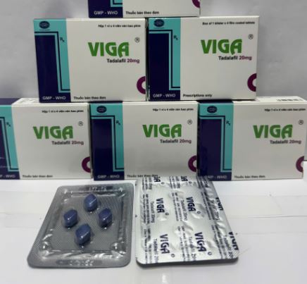 Thuốc Viga-New 20mg Armephaco điều trị rối loạn cương dương (1 vỉ x 4 viên)
