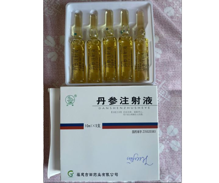Đan Sâm Tiêm – 丹参注射液 (Danshen Injection / Danshenzhusheye) cải thiện tuần hoàn máu