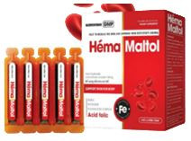 Bổ máu,thiếu sắt dạng ống Hémamaltol