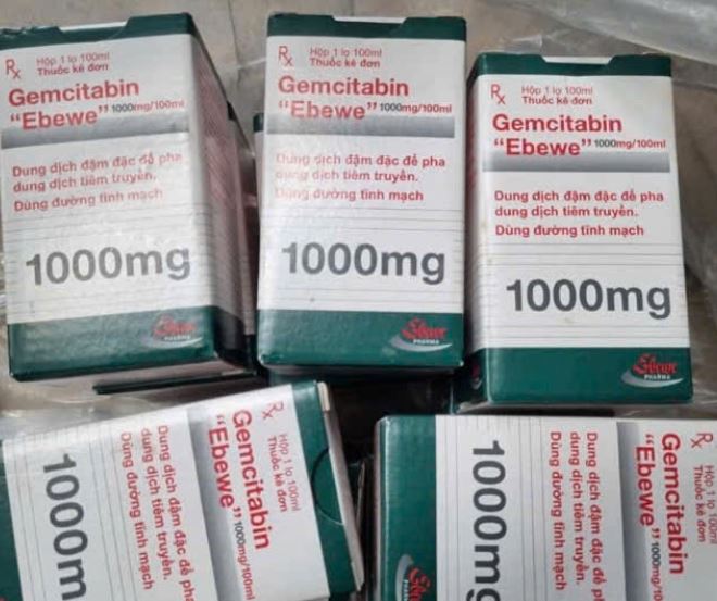 Thuốc 5-Fluorouracil “Ebewe” 500mg/10ml 