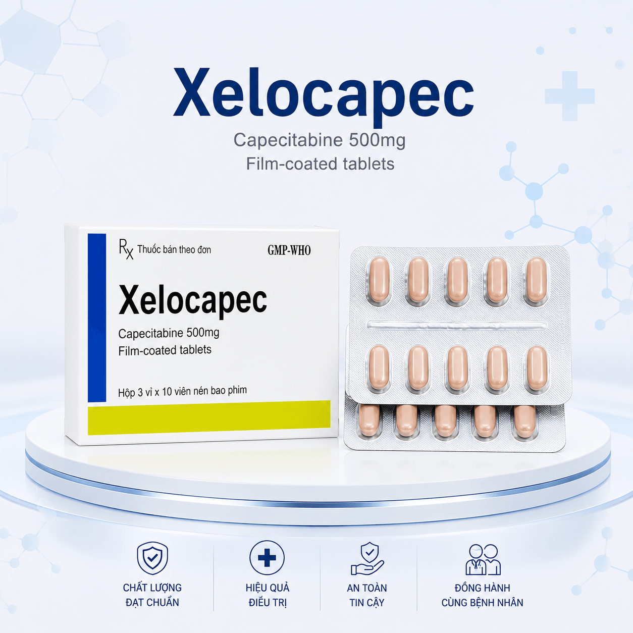 Thuốc Xelocapec 500mg 