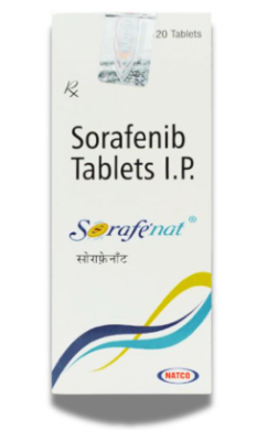 Thuốc Sorafenib Tablets IP 200mg Sorafenat trị ung thư