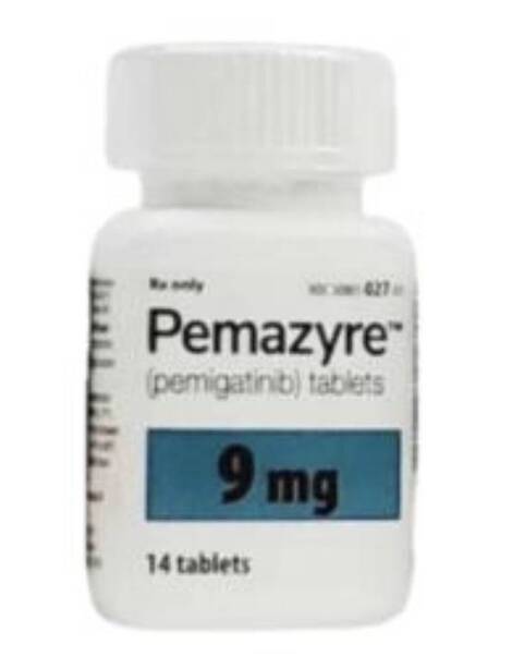 Pemazyre 9mg điều trị ung thư đường mật