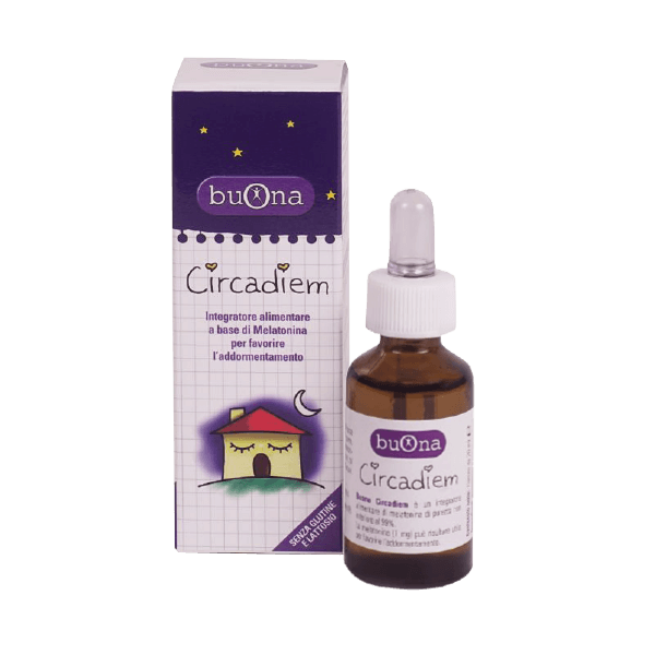 Siro Buona Circadiem hỗ trợ giúp ngủ ngon kèm đầu nhỏ giọt