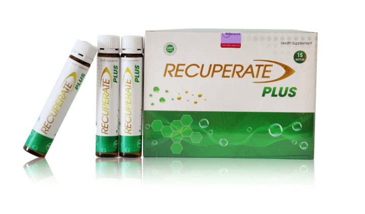 Đạm tươi Recuperate Plus hỗ trợ sức khỏe (Hộp 15 lọ)