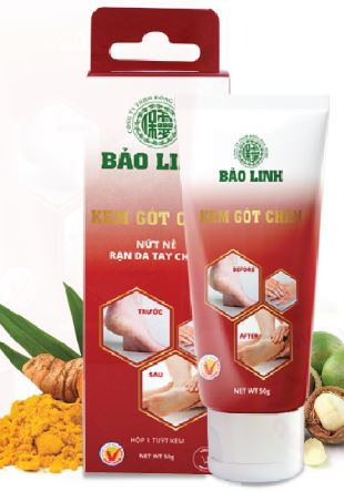 Kem Tinh Dầu Gót Chân Bảo Linh 25gram và 50gram