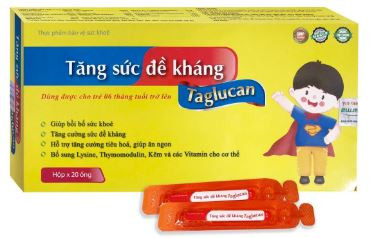 Tăng sức đề kháng Taglucan - Bổ sung Lysine, thymopmodulin