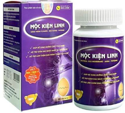 Viên xương khớp Mộc Kiện Linh giúp bổ sung dưỡng chất cho khớp