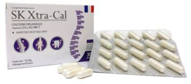 Thực phẩm bảo vệ sức khỏe SK Xtra-Cal - Giúp bổ sung vitamin D3, K2 và canxi cho cơ thể