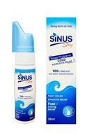 Dung dịch xịt mũi Sinus Spray hộp 1 chai 70ml